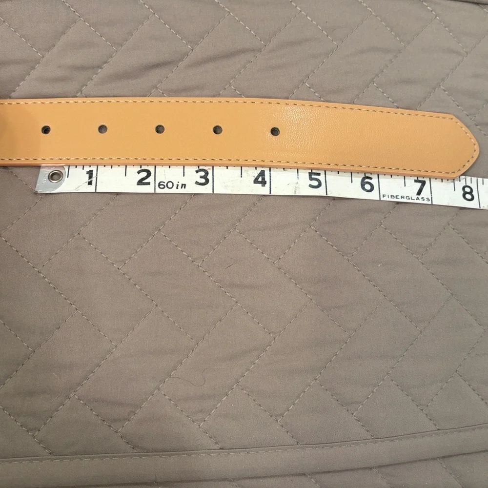 GAP Brown Skinny Vegan-Leather Belt /NWT/M